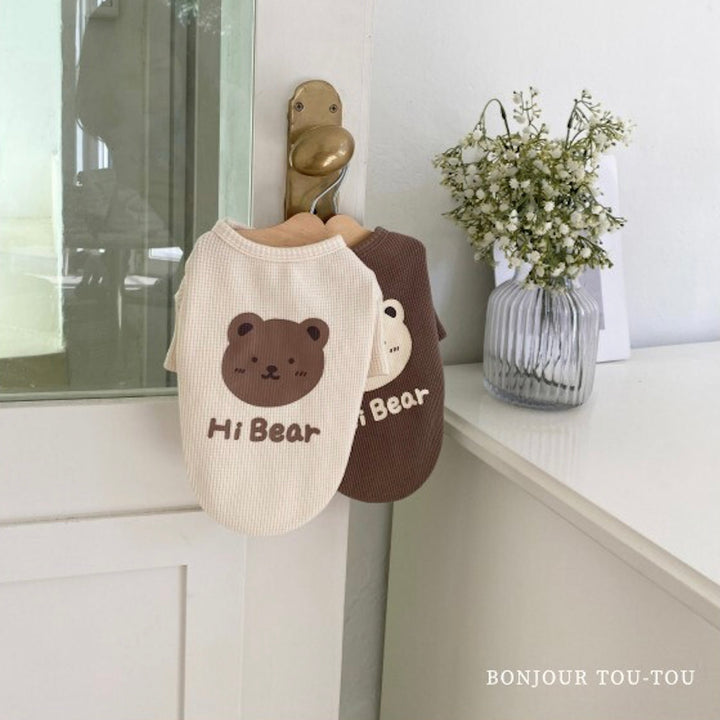 ※予約販売【Bonjour TOU-TOU】Gelato Hi Bear T-shirt