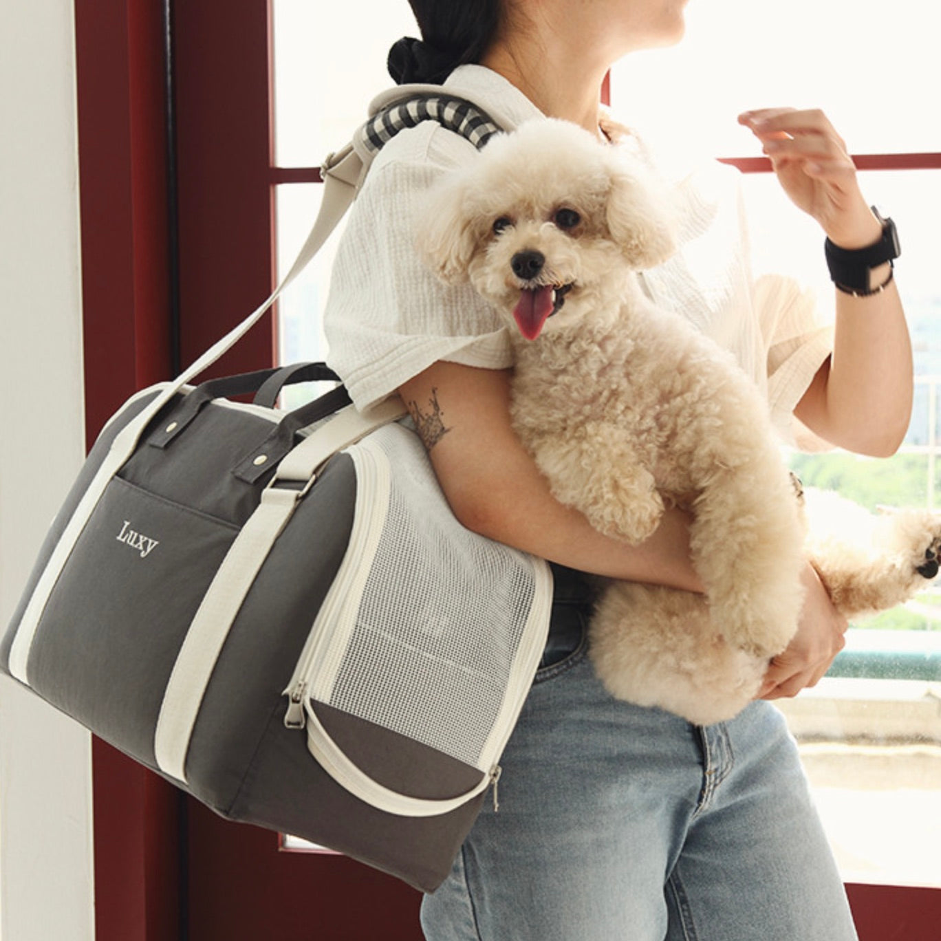 ※予約販売【WandookongMom】LUXY VIAJE(Charcoal Gray)