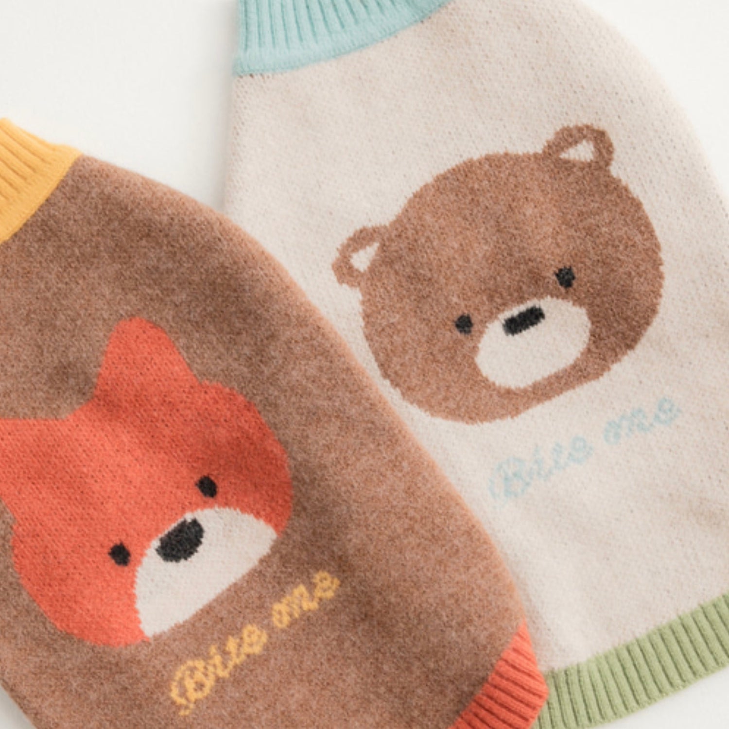 ※予約販売【BITE ME】Soft Knit T-Shirts(2colors)