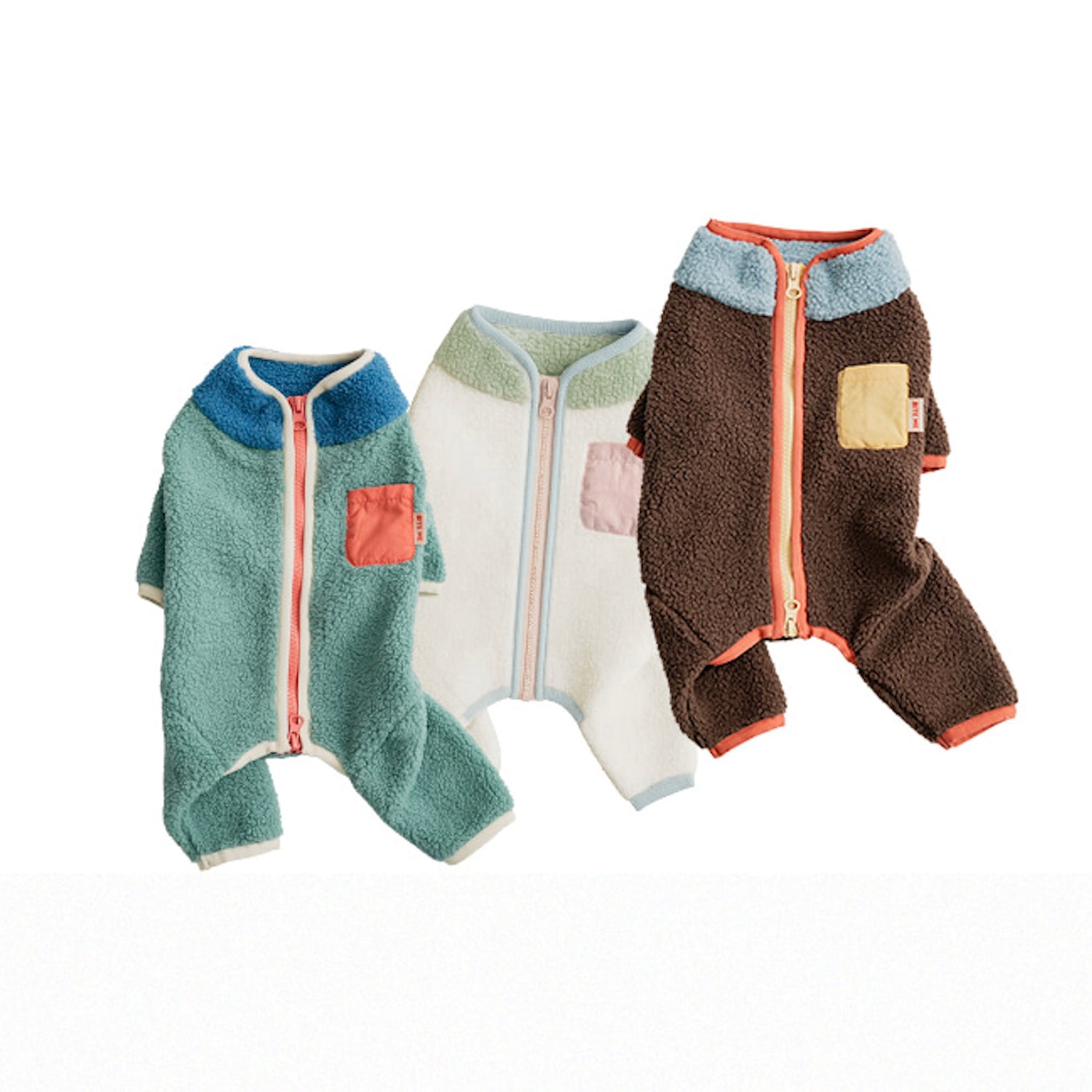 即納【BITE ME】Winter Palette Fleece All-in-one(3colors)
