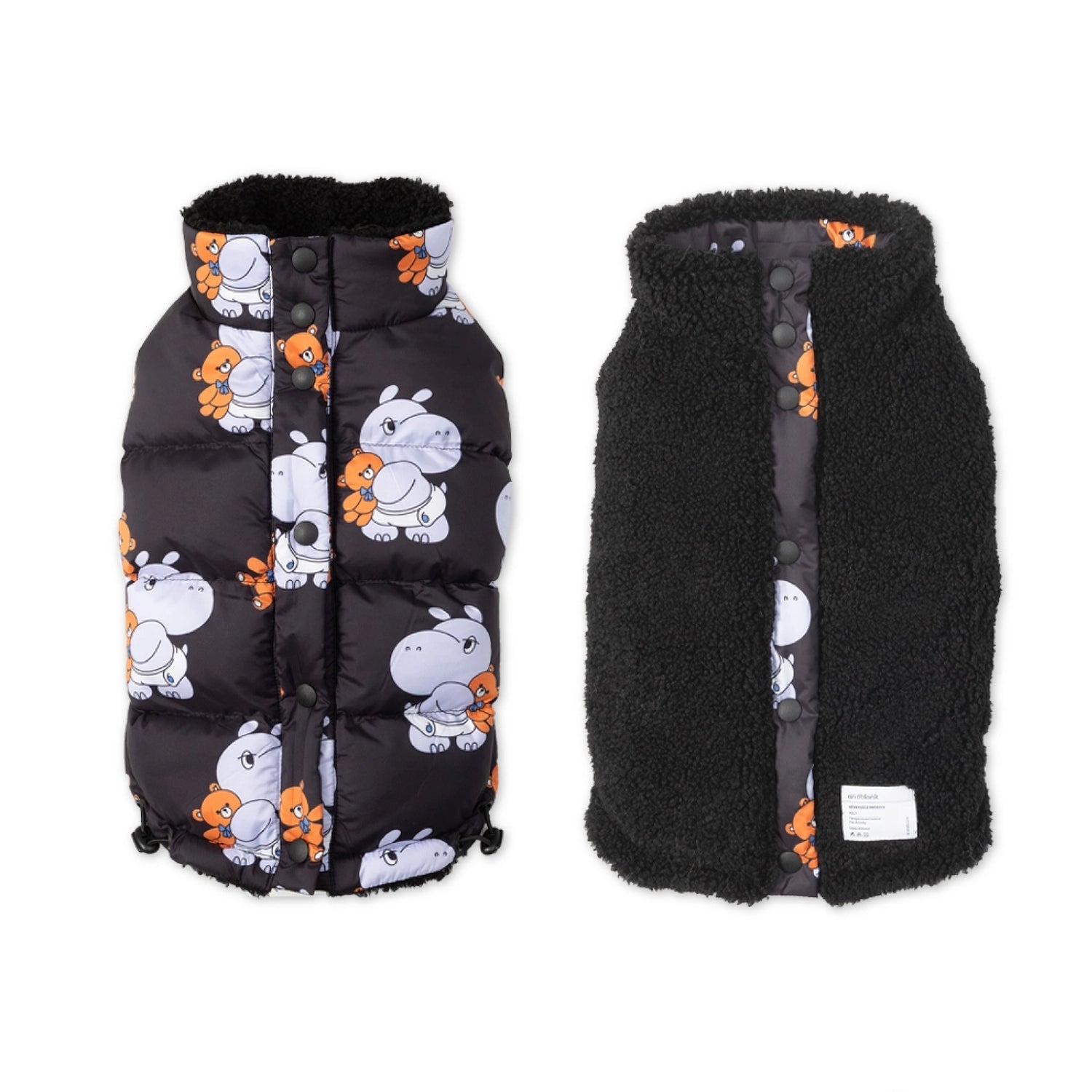 即納【andblank】Bebe Hippo Reversible Padding