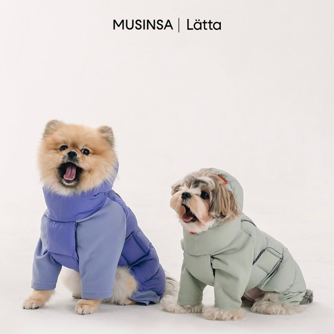 即納【BITE ME】BITE ME × Latta Airtech All-in-one Puffer(3colors)