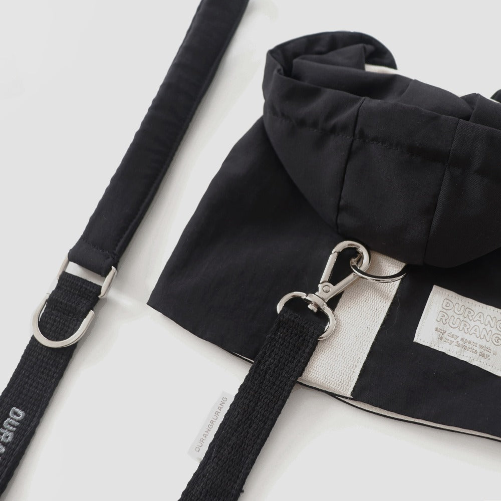 即納【DURANG RURANG】daily anorak harness (black)