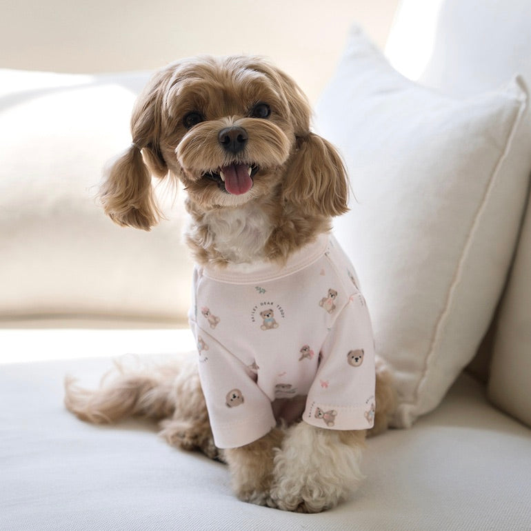※予約販売【Bailey】Teddy T-shirt（Teddy Pink）