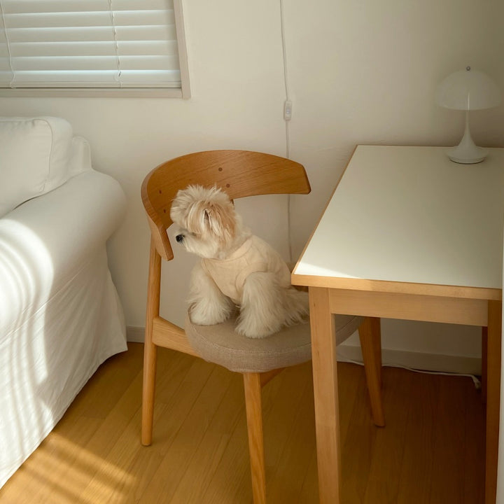 ※予約販売【OUNCE】Teddy Bear Vest & Bonnet（Cream）