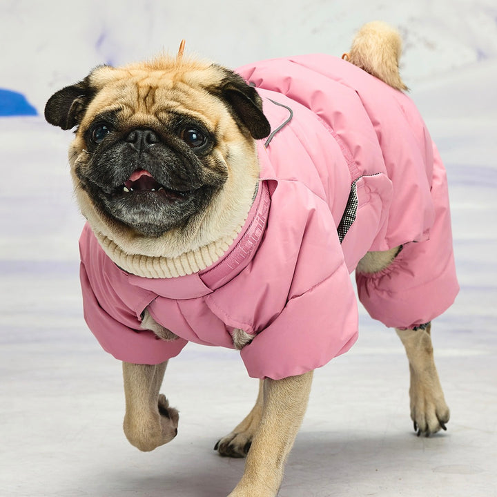 ※予約販売【munikund】Thermal Up Padding Air 2 Overall -（Dusty Pink）