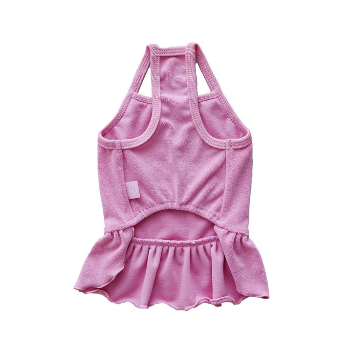 即納【noonoosoom】Lovely terry dress