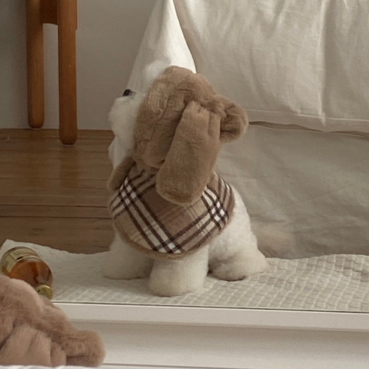 ※予約販売【Hi Yeboo】Audrey Bunny Cape（Beige）