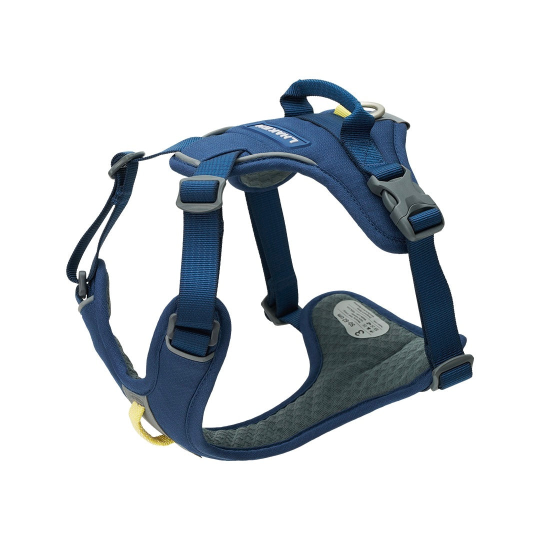 ※予約販売【munikund】TREKTAIL Harness - Navy ｜犬用ハーネス