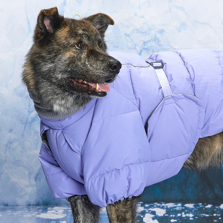 ※予約販売【munikund】Thermal Up Padding Air 2 Overall -（Berry Blue）