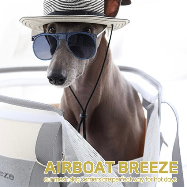 ※予約販売【WandookongMom】AIR BOAT BREEZEネーム刺繍入りキャリーバッグ（Gray）