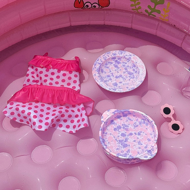 ※予約販売【BRIDGE.DOG】MARBLE BOWL - MINI DISH（BIKINI）