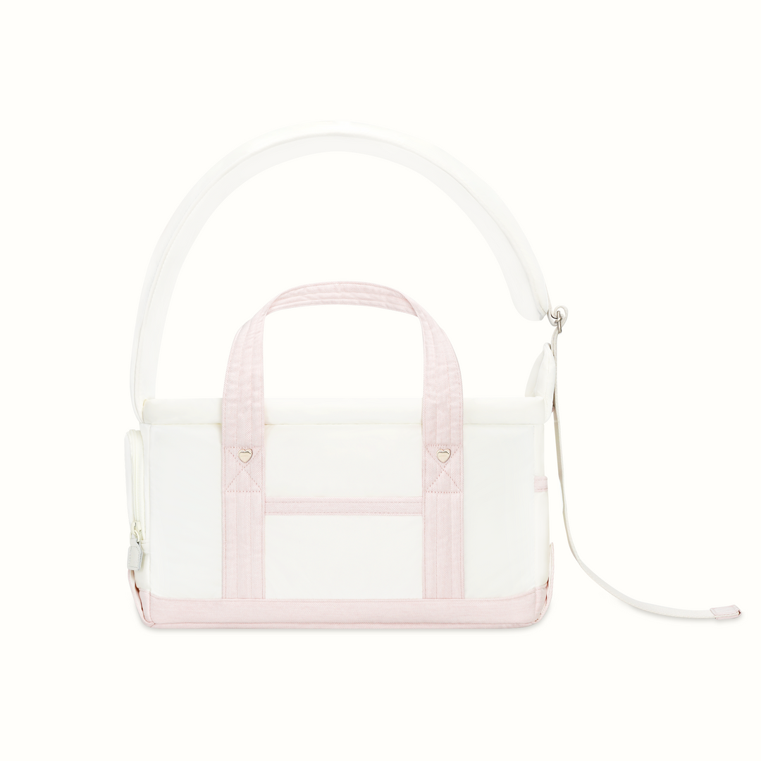 ※予約販売【seoru】Heart Veru Bag（Pink）｜犬用バッグ