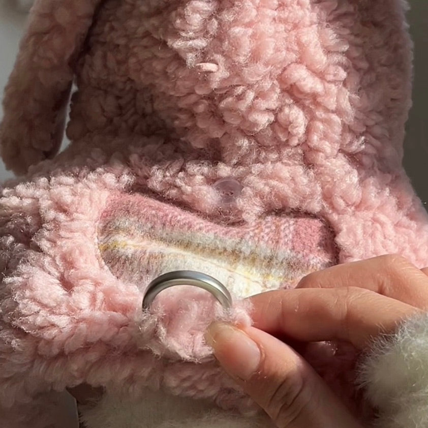 ※予約販売【Hi Yeboo】Fluffy Harness（Bear / Bunny）