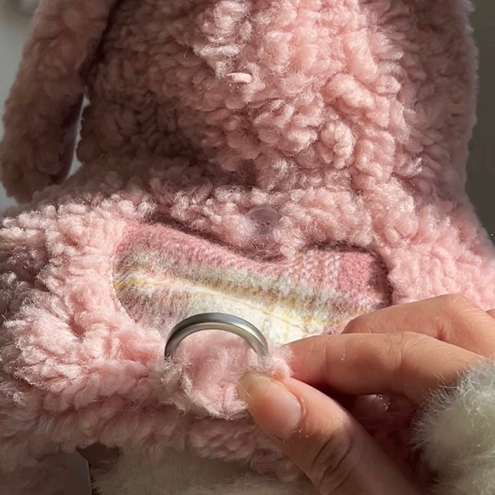 ※予約販売【Hi Yeboo】Fluffy Harness（Bear / Bunny）