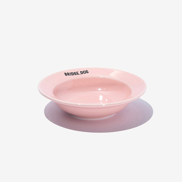 ※予約販売【BRIDGE.DOG】BRIDGE TOY DISH（BABY PINK）艶あり
