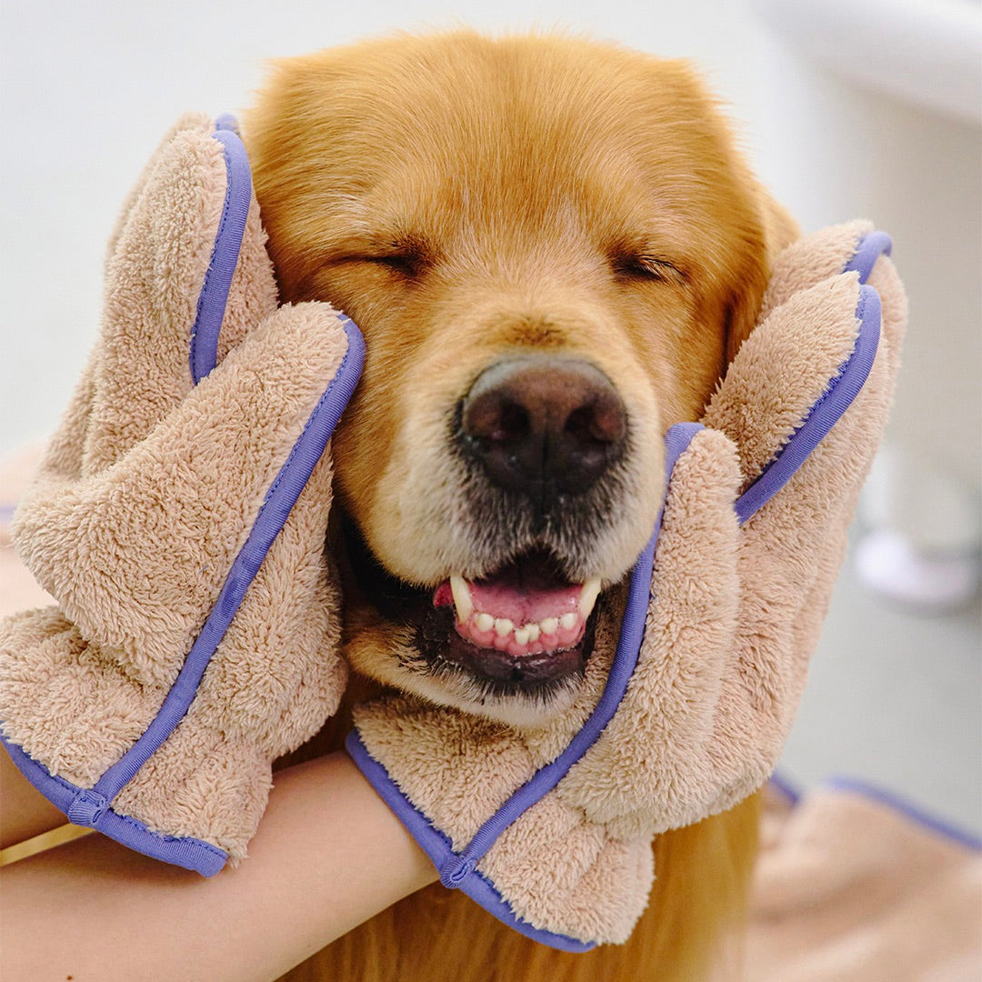 ※予約販売【munikund】Dry Hug Shower Glove（Beige）