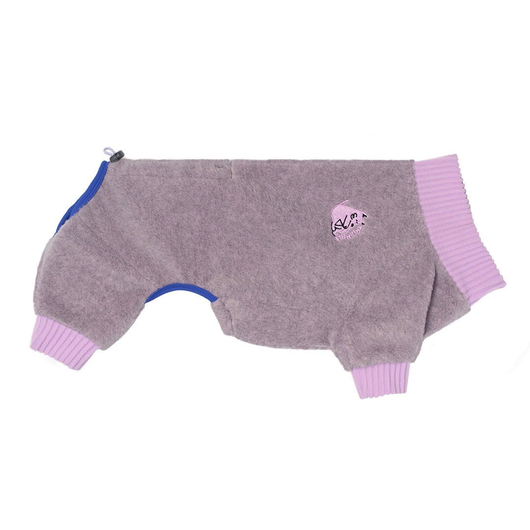 ※予約販売【munikund】Triangle Fleece All In One（Pink）