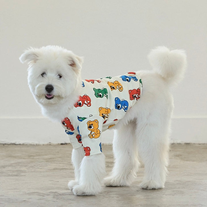 ※予約販売【andblank】ICONIC Joy Bear Short Sleeve（Rainbow）