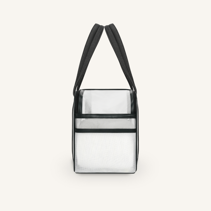 ※予約販売【seoru】Mesh Ballon Bag（Black&Grey）※LINE＆メルマガ限定先行SALE対象外
