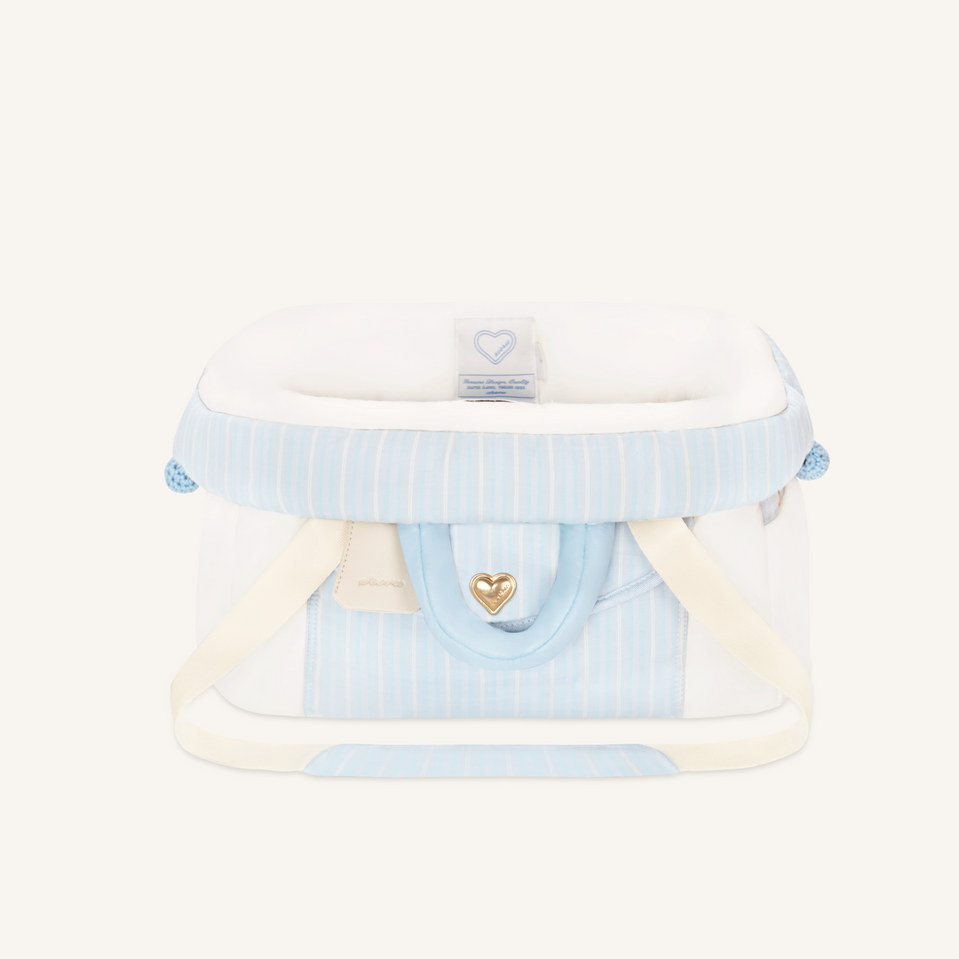※予約販売【seoru】Letter Bag [2nd drop]（Blue）｜犬用バッグ