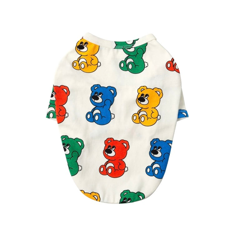 ※予約販売【andblank】ICONIC Joy Bear Short Sleeve（Rainbow）