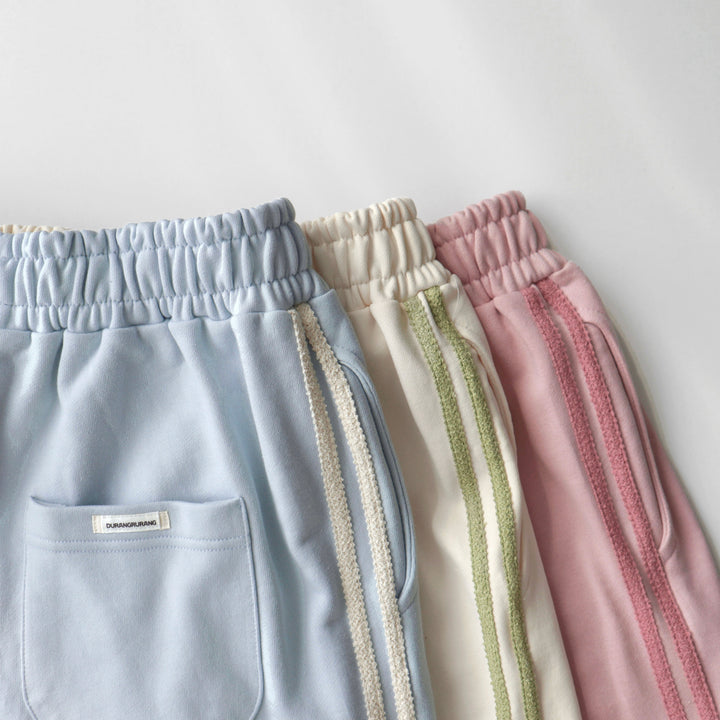即納【DURANG RURANG】Ribbon Track Jogger Pants（3color）