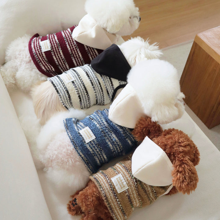 ※予約販売【DURANG RURANG】Snow Boucle Knit（Oat Meal）