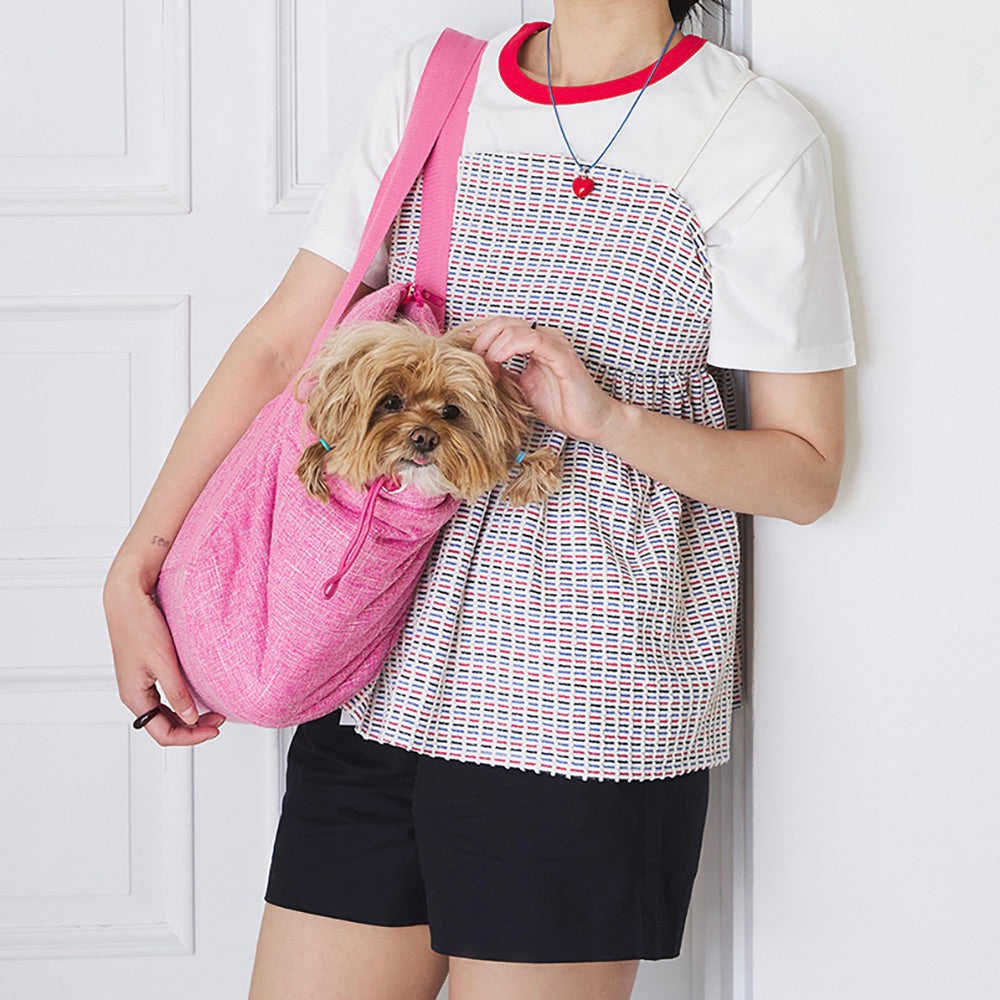 即納【noonoosoom】NOONOOSOOM × BETTERS Easy carry cozy bag（Pink）｜犬用バッグ