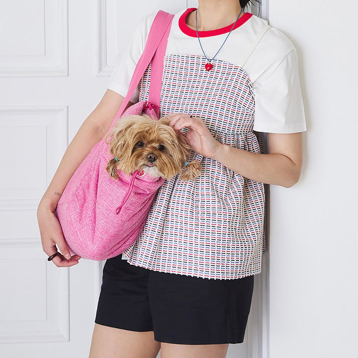 即納【noonoosoom】NOONOOSOOM × BETTERS Easy carry cozy bag（Pink）｜犬用バッグ