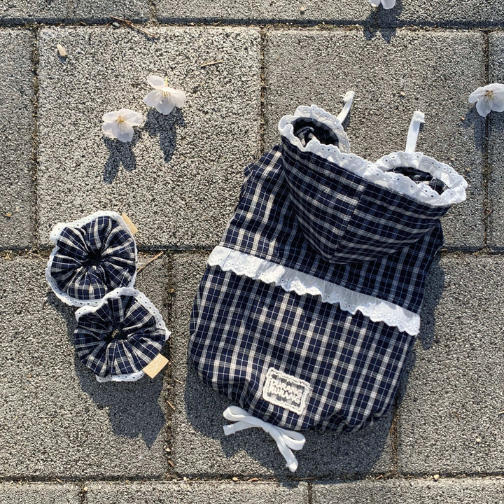 ※予約販売【DURANG RURANG】Check Scrunchies