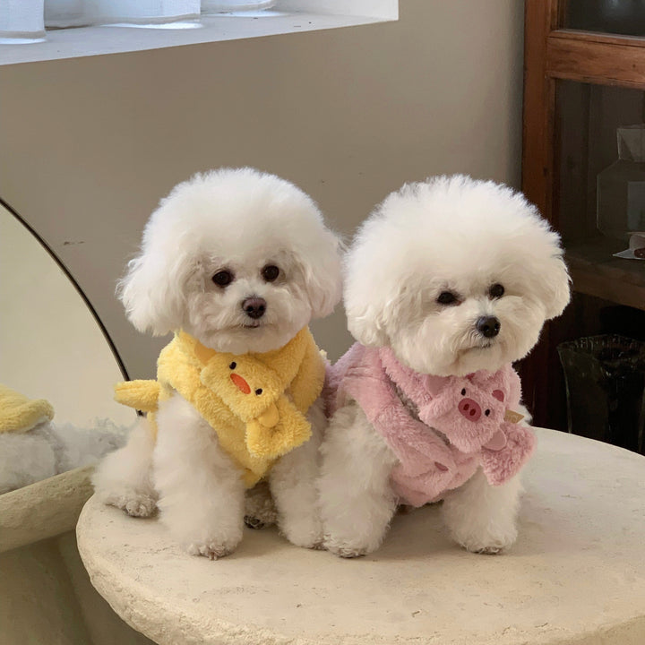 ※予約販売【DURANG RURANG】Animal Fleece Vest（Duck）