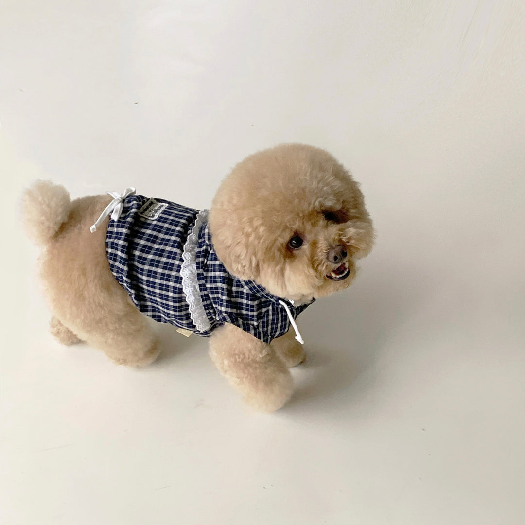 ※予約販売【DURANG RURANG】Airy Cotton Hooded Shirt（Navy）