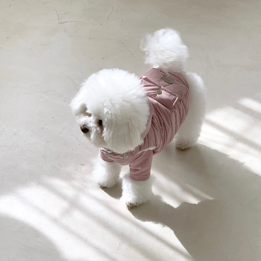 ※予約販売【DURANG RURANG】Glow Pocket Padding（Baby Pink）