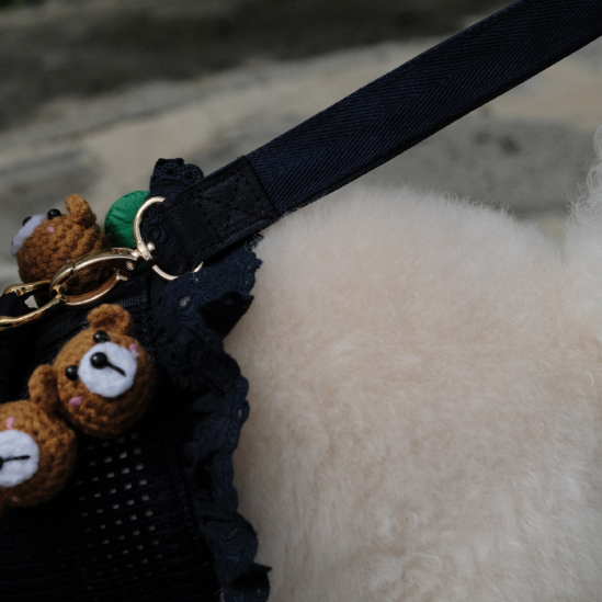 ※予約販売【BeBe Breath】Bev cham knitting bear