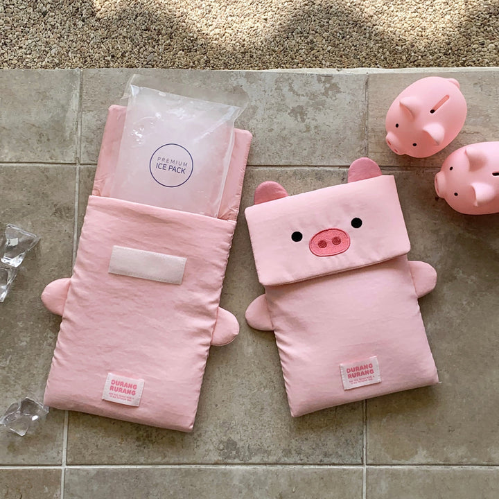 ※予約販売【DURANG RURANG】Baby Pig Ice Pack Pouch