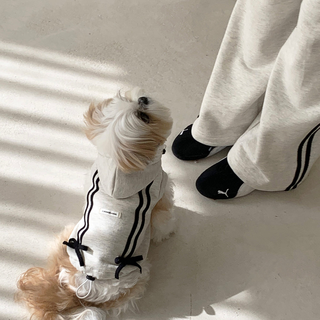 ※予約販売【DURANG RURANG】Ribbon Track Jogger Pants（4Color）