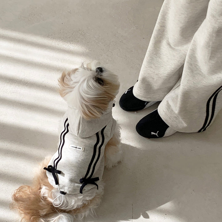 ※予約販売【DURANG RURANG】Ribbon Track Jogger Pants（4Color）