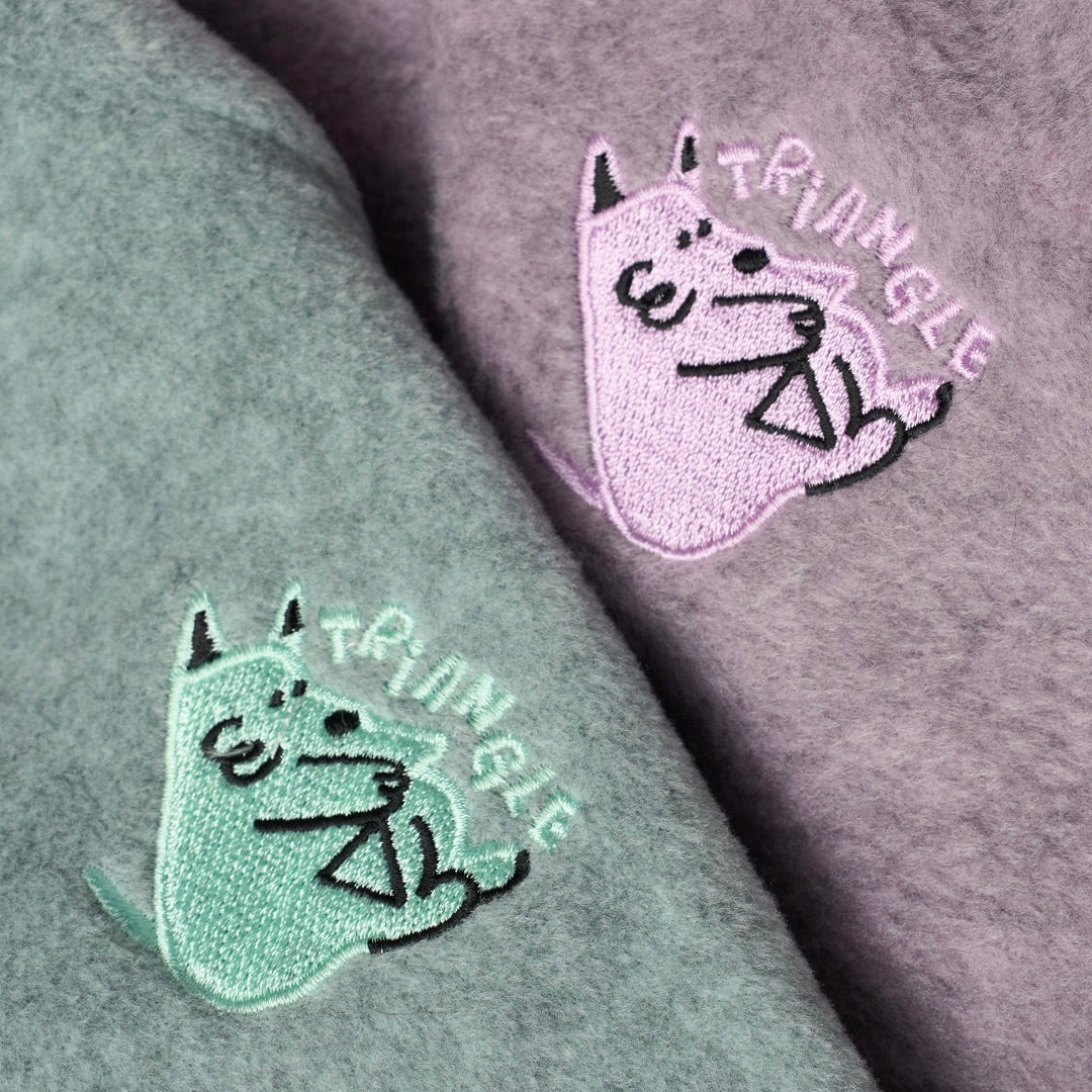 ※予約販売【munikund】Triangle Fleece All In One（Pink）