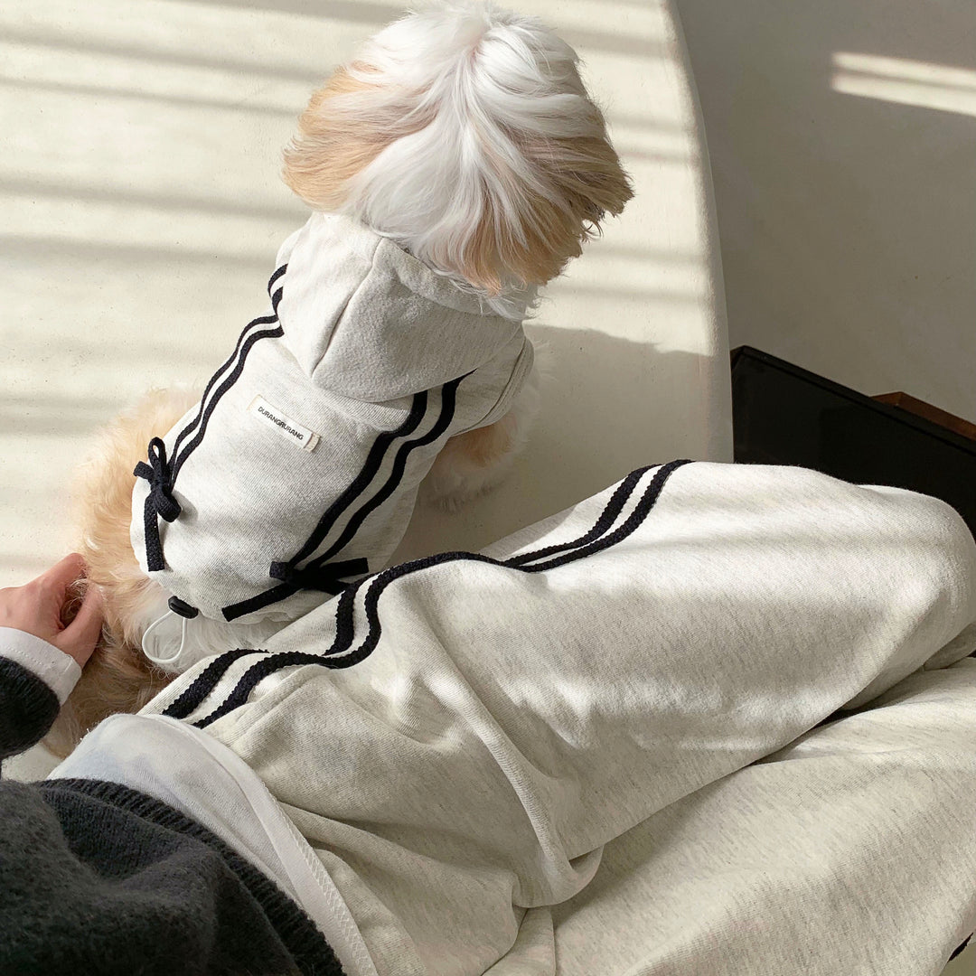 ※予約販売【DURANG RURANG】Ribbon Track Jogger Pants（4Color）