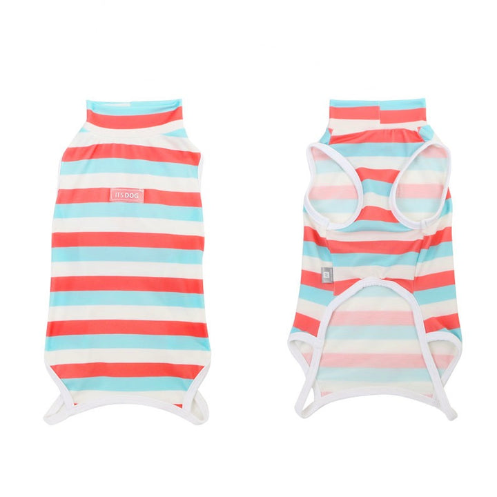 ※予約販売【ITS DOG】Like Dolphin Rash Guard（Pink Blue）