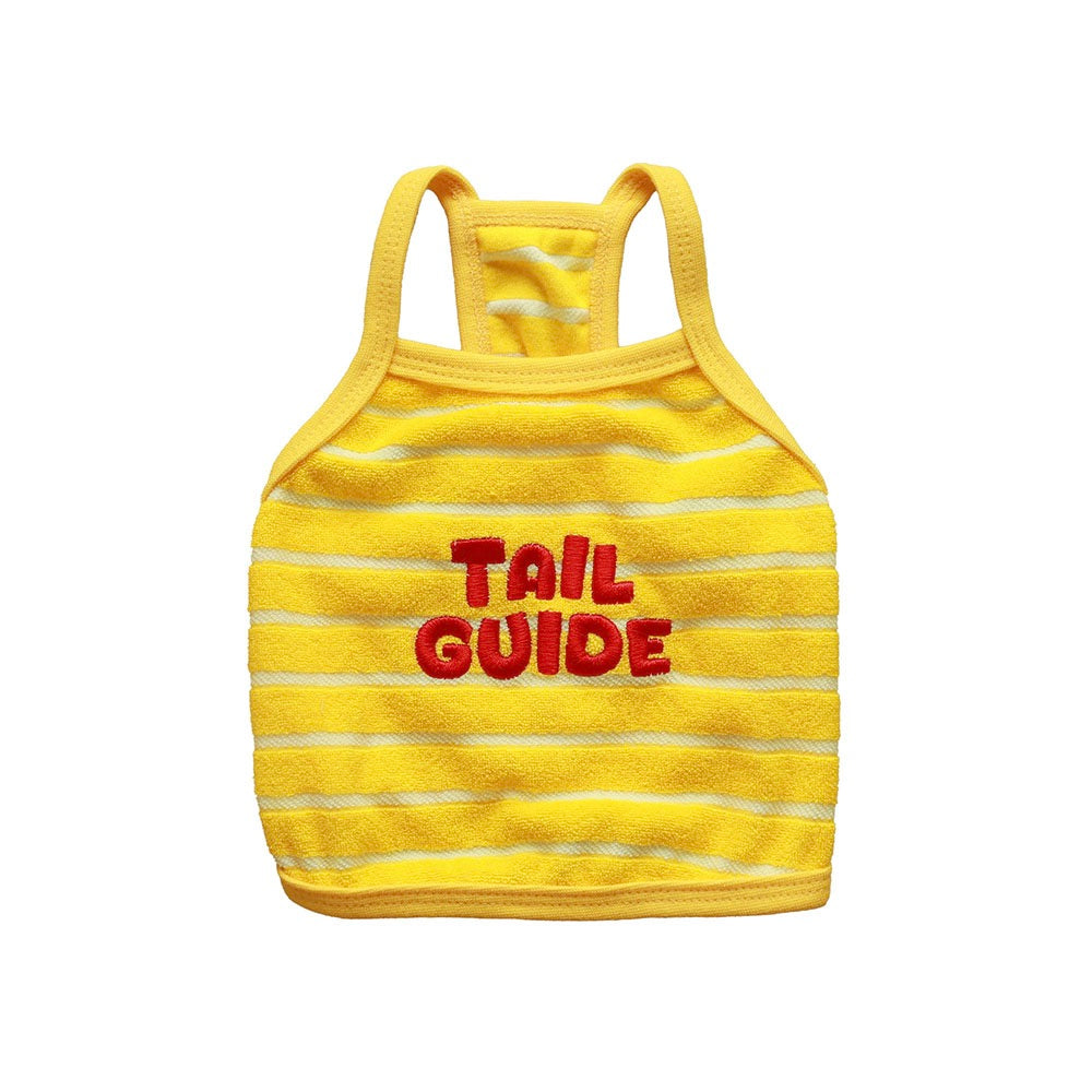 即納【noonoosoom】Tail guide crop top（Yellow）