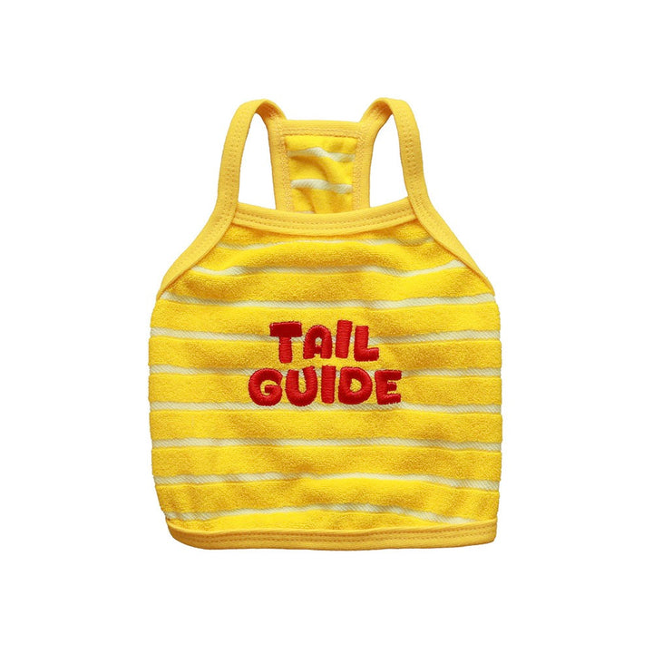即納【noonoosoom】Tail guide crop top（Yellow）