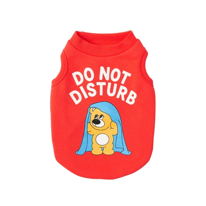 ※予約販売【andblank】Joy Bear Sleeveless Sweatshirt