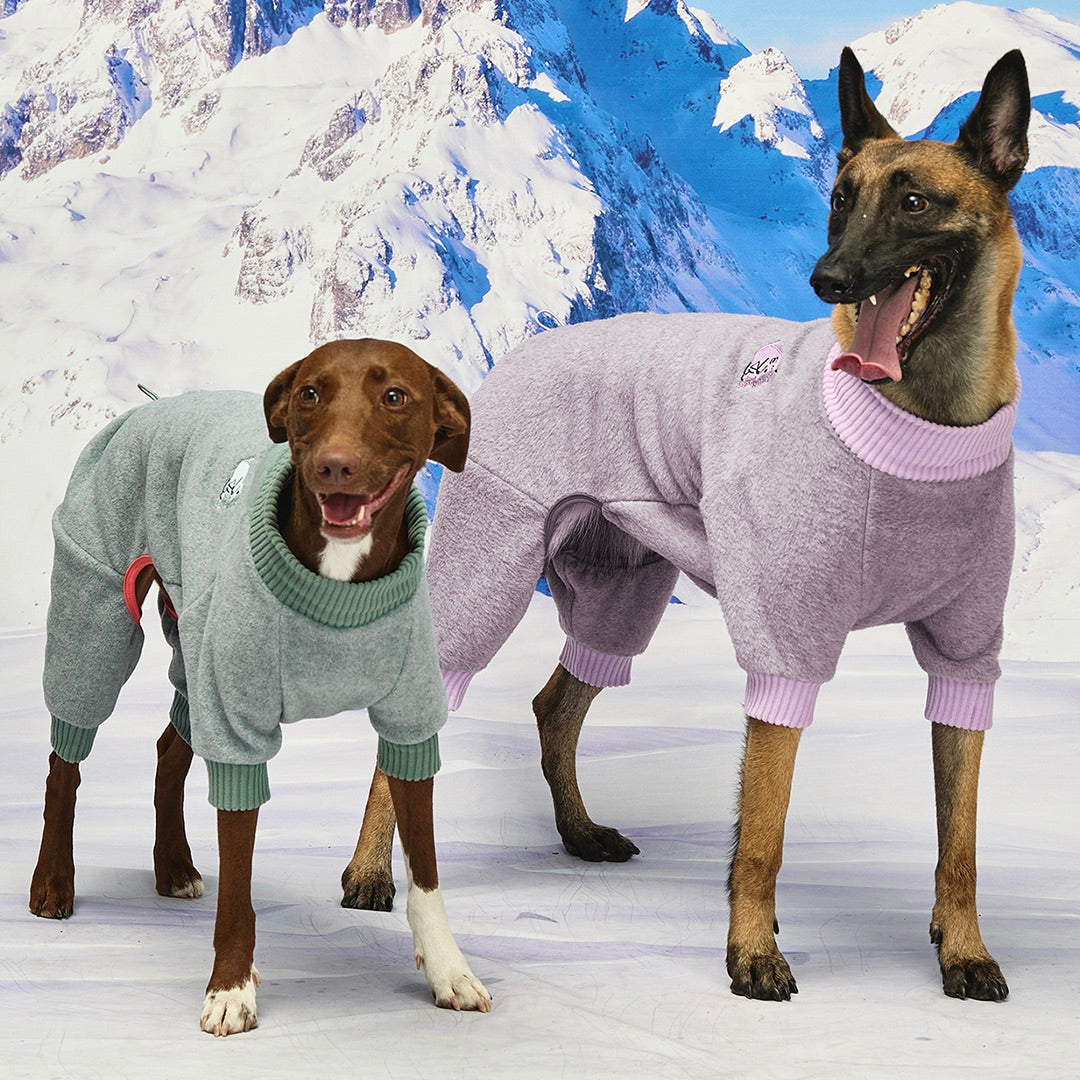 ※予約販売【munikund】Triangle Fleece All In One（Pink）