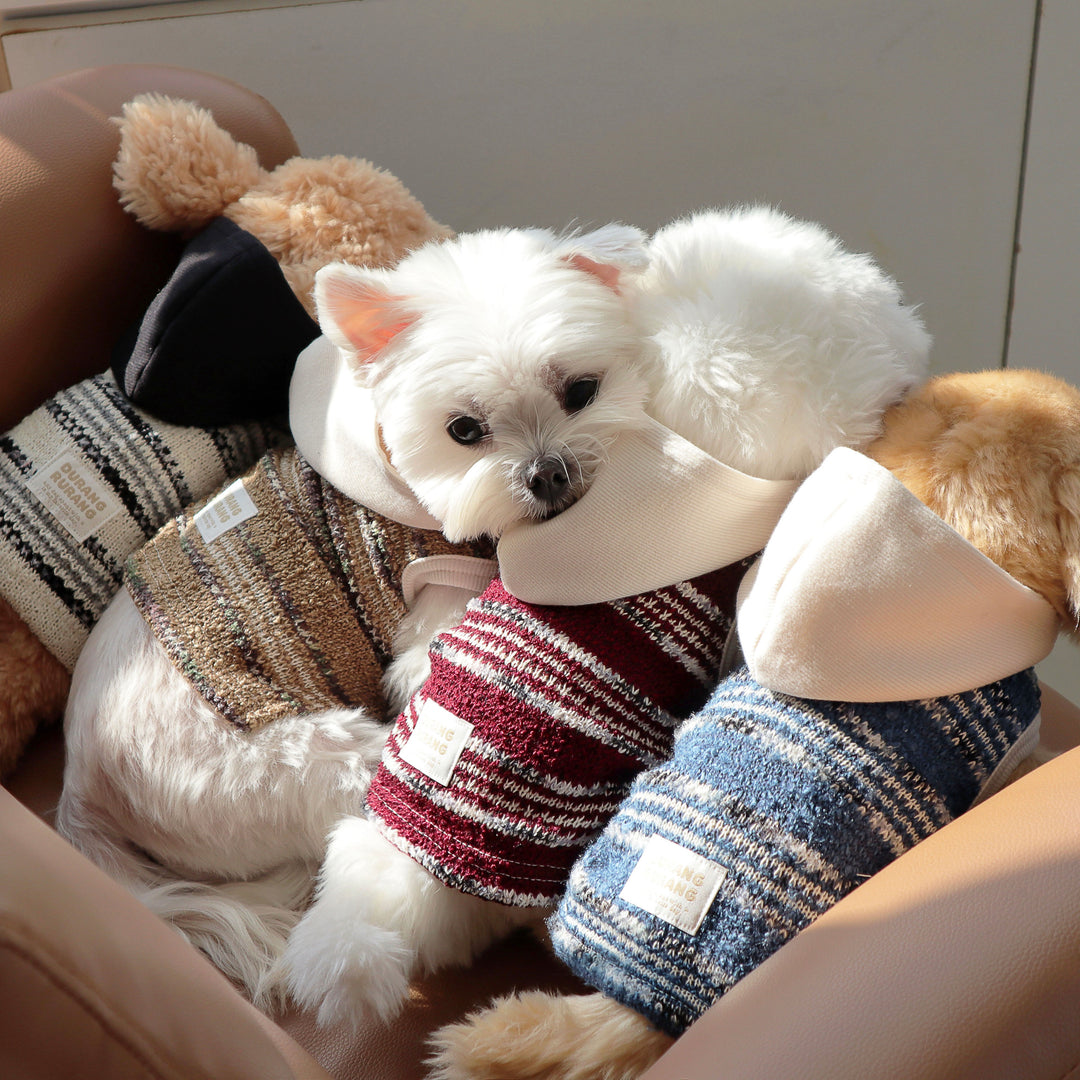 ※予約販売【DURANG RURANG】Snow Boucle Knit（Oat Meal）