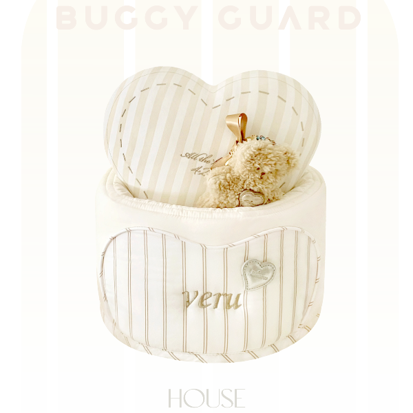 ※予約販売【seoru】house buggy guard (beige)