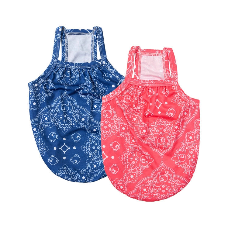 ※予約販売【andblank】Joy Bear Bandana Bug Guard Cooling Sleeveless（Navy）