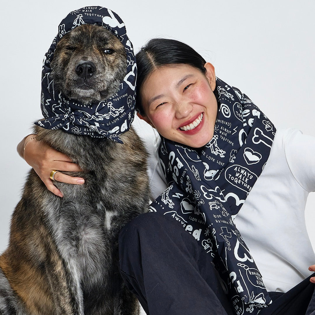 ※予約販売【munikund】munikund × INAPSQUARE Thermal Up Air Neck Warmer（2 Colors）