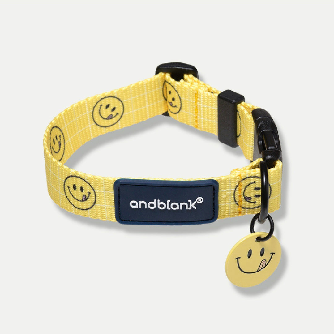 即納【andblank×Knotted】Smile Collar（Yellow）